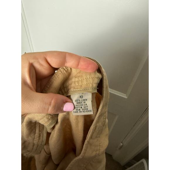 Vintage Y2K Apostrophe Fairy Bohemian Mid-rise Brown Long Maxi Skirt Women's 10 - Picture 5 of 9